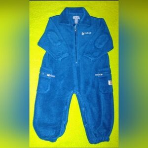 Infant Fleeced blue Jumper, size 18 months